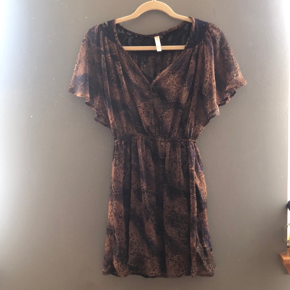 Xhilaration Brown Dress